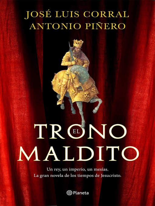 Title details for El trono maldito by Antonio Piñero Saenz - Wait list